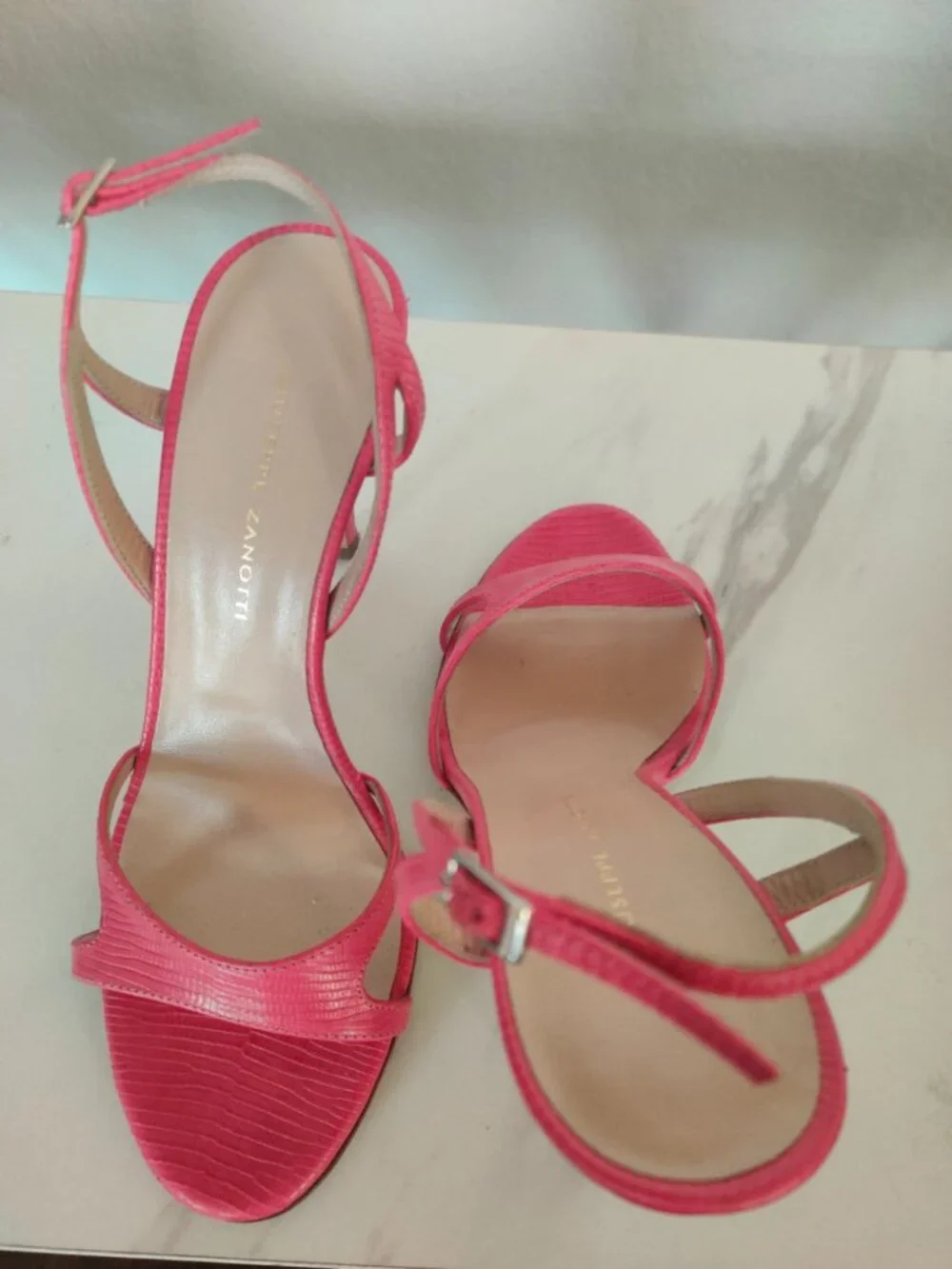 Giuseppe Zanotti E000134 pink heel shoes - Picture 2 of 6